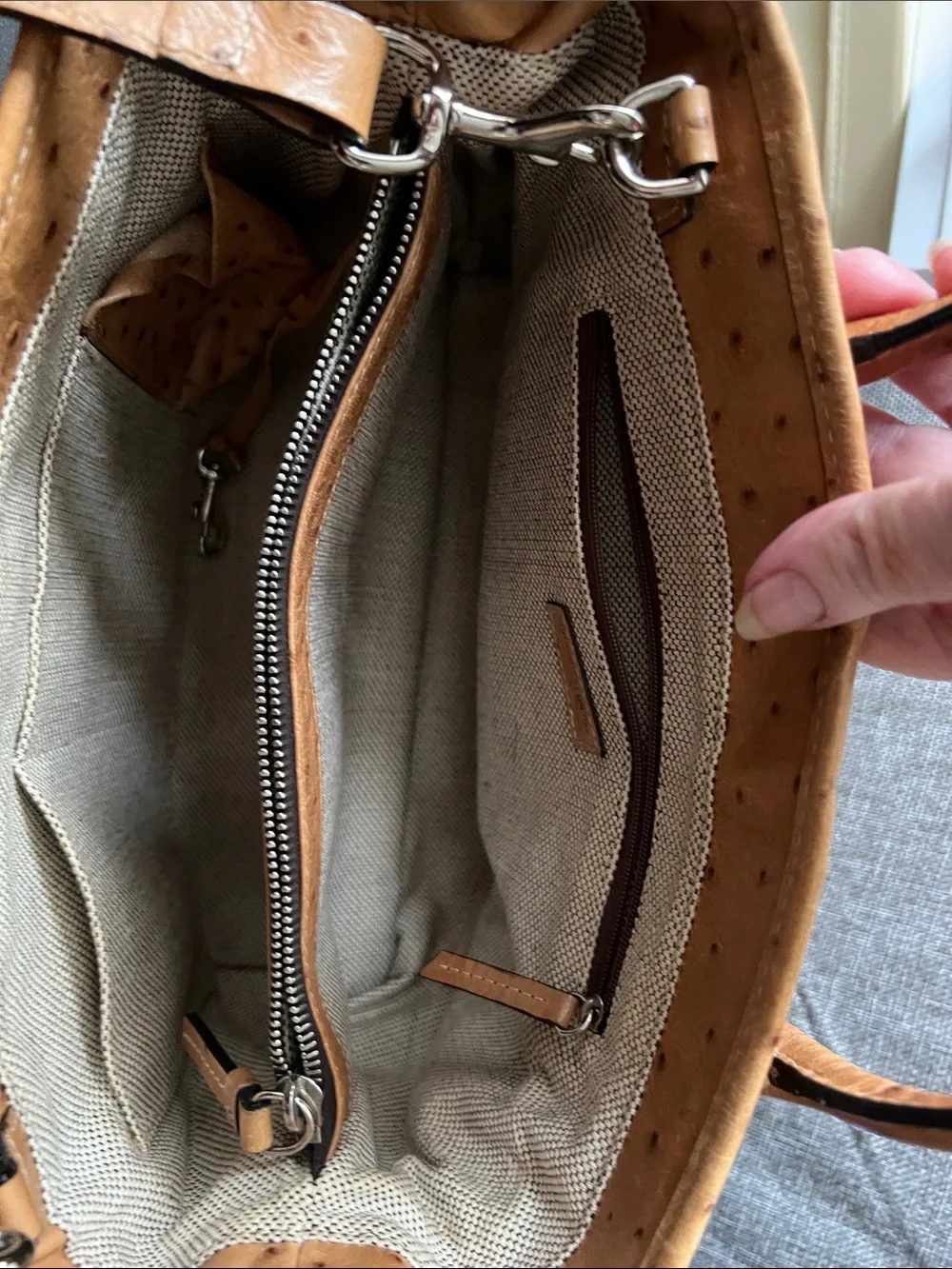 Dooney & Bourke structured satchel